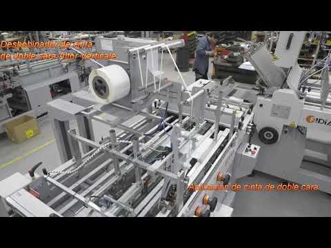 Máquina de fabricación de sobres de comercio electrónico | Tosca.